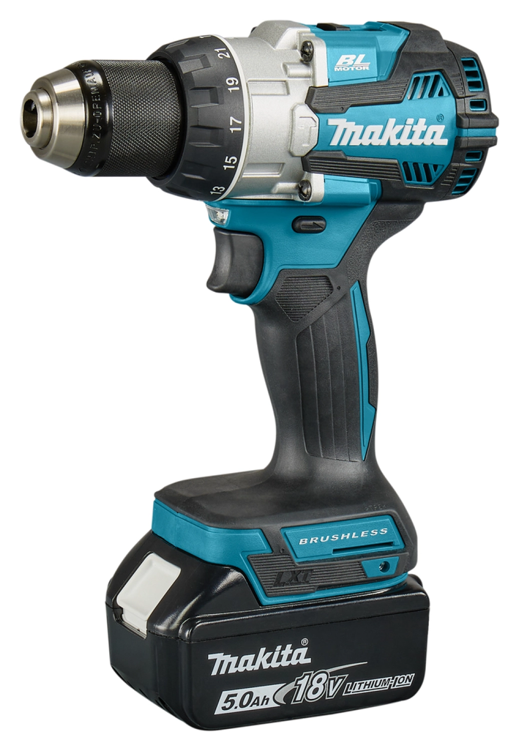 Makita DHP489RTJ LXT 18 V Li-ion accu Klopboor-/schroefmachine set (2x 5,0Ah)  in Mbox-image