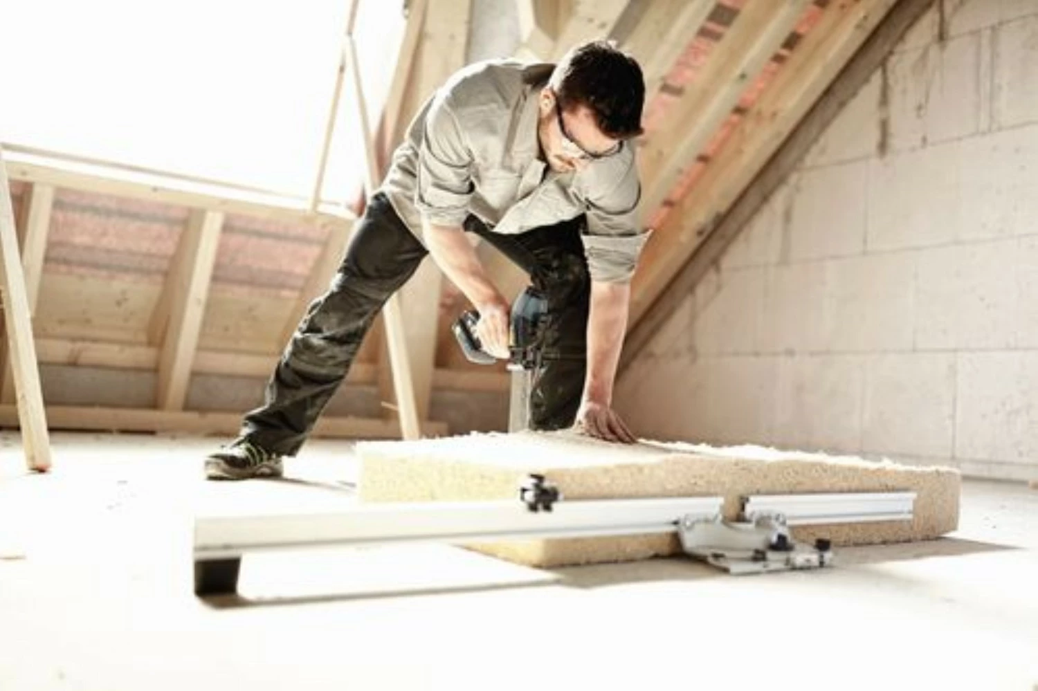 Festool ISC 240 HPC 4,0 EBI-Plus - Scie sans fil pour matériaux isolants-image