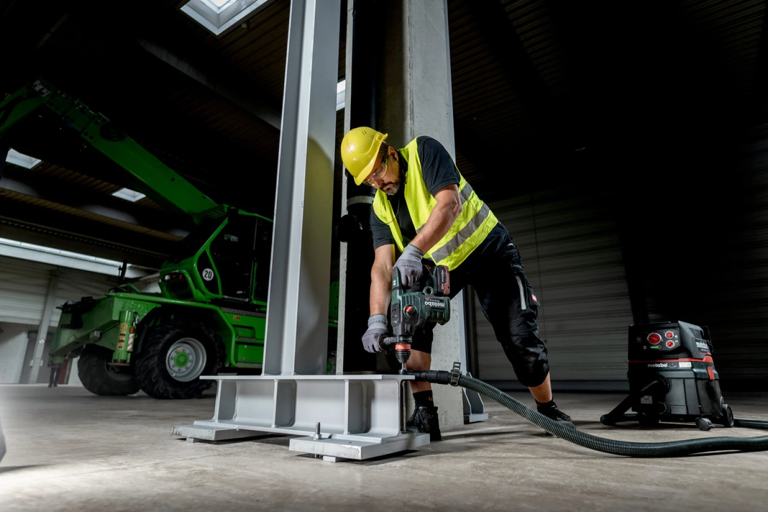 Metabo KH 18 LTX BL 35 Q 18V Li-ion accu combihamer set (2x 5.5Ah accu) in MetaBox - 4.2J-image