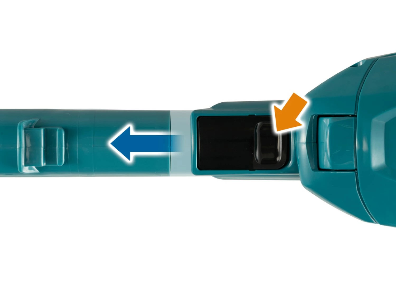 Makita CL002GZ01 - Aspirateur sans-fil - 40V max Li-ion - 1200 L / min - Brushless - bleu - Machine seule-image