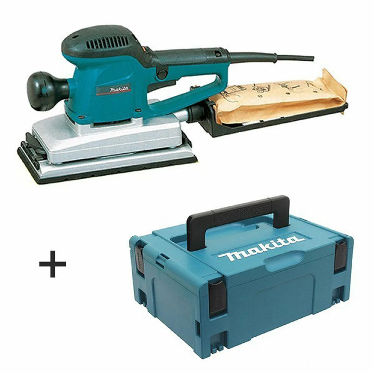 Makita BO4900VJ Ponceuse vibrante - MAKPAC - 330W - 115 x 232 mm - Variable-image