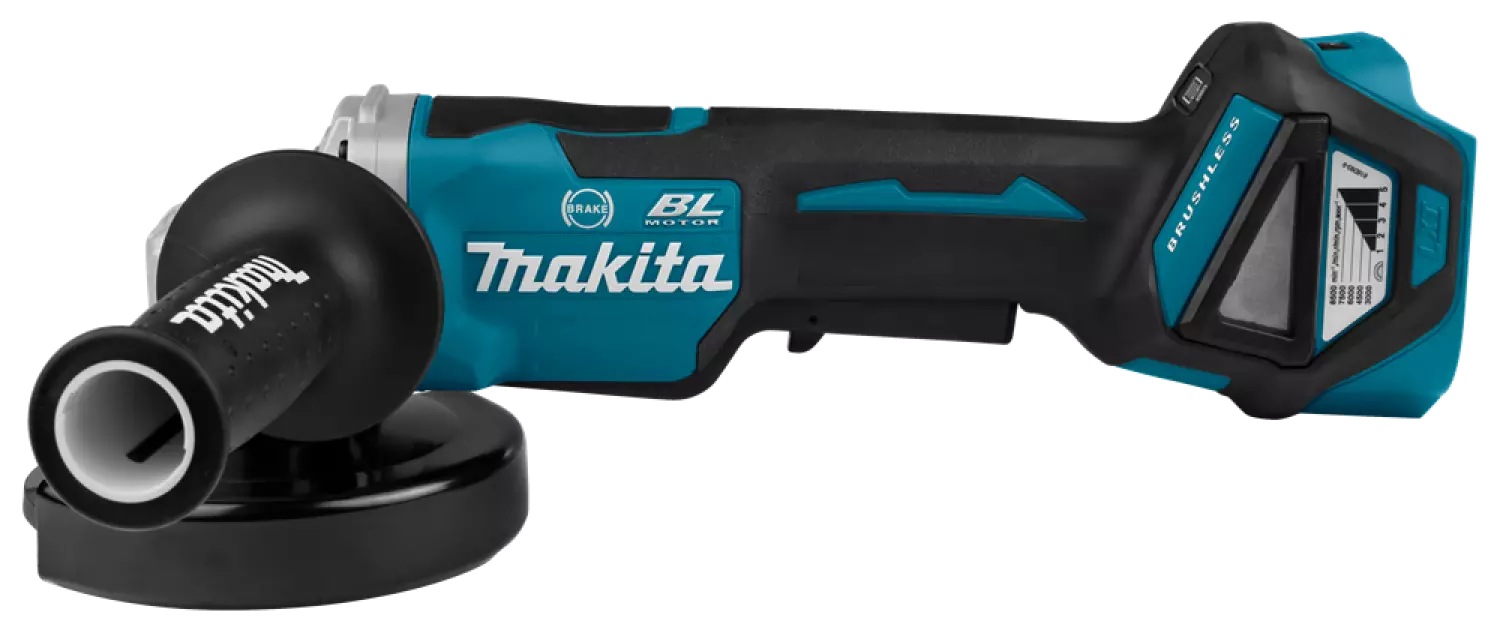 Makita DGA518ZJU Meuleuse d'angle sans-fil - 18V Li-ion - AWS - MAKPAC - 125 mm - Brushless - Machine seule-image