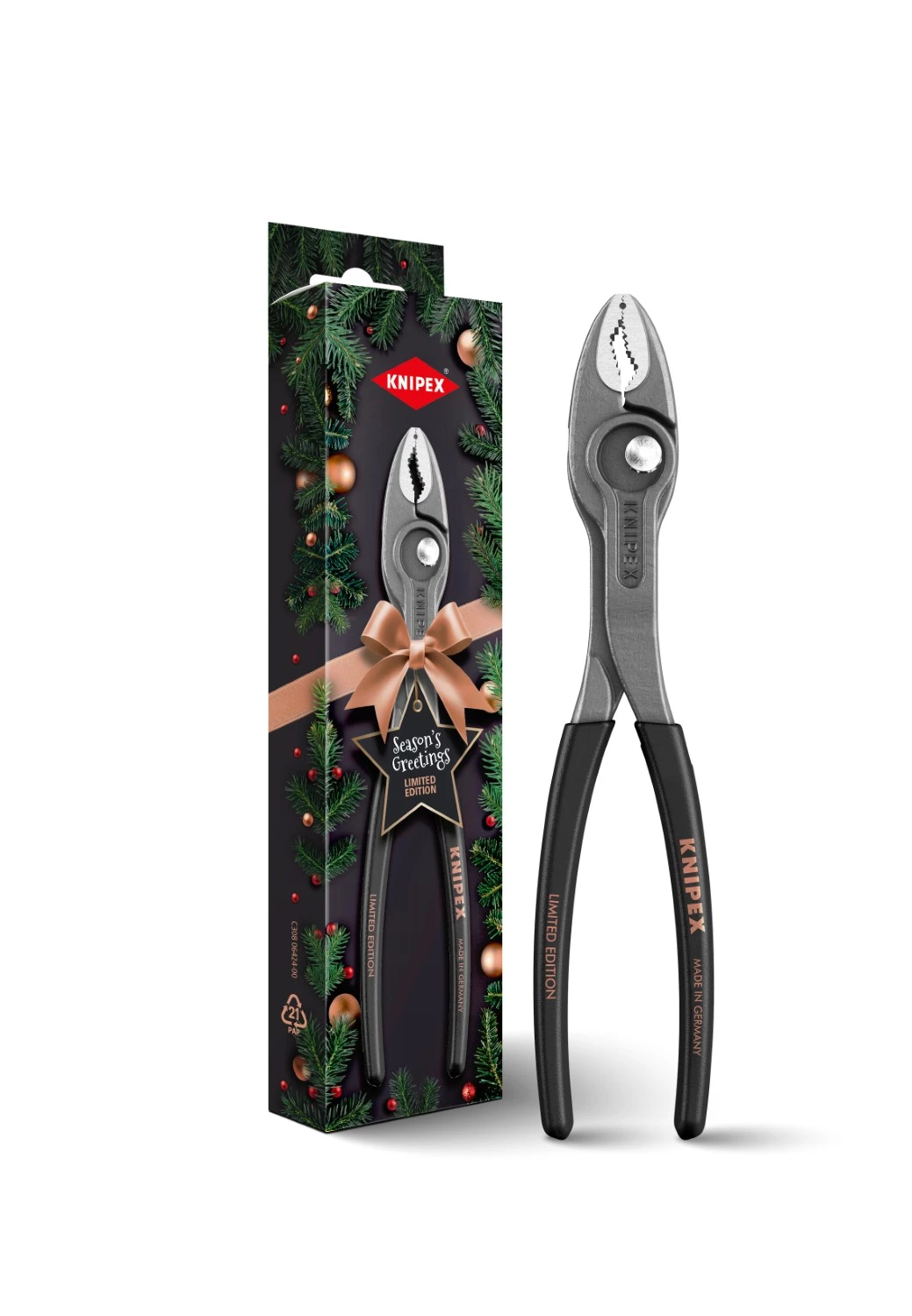 Knipex 82 01 200 S02 TwinGrip Griptang - 200mm - Limited Edition-image