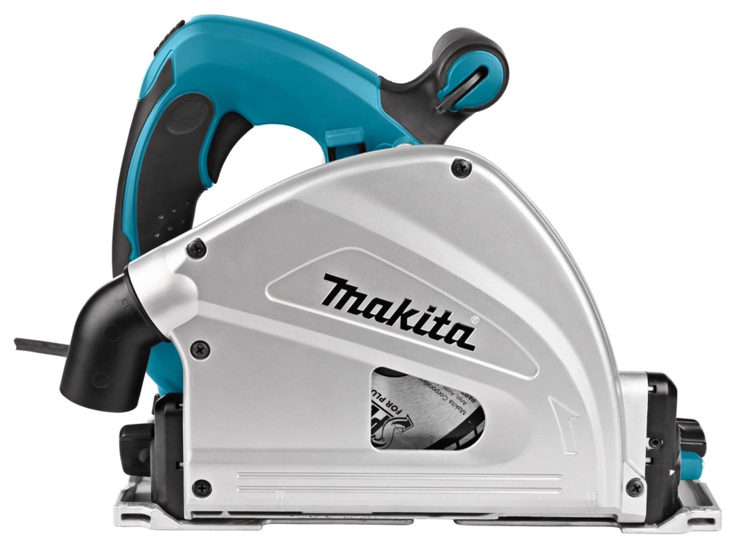Makita SP6000JSP1 - Scie plongeante - incl. rail de guidage et pinces et MAKPAC - 1300W - 165mm-image