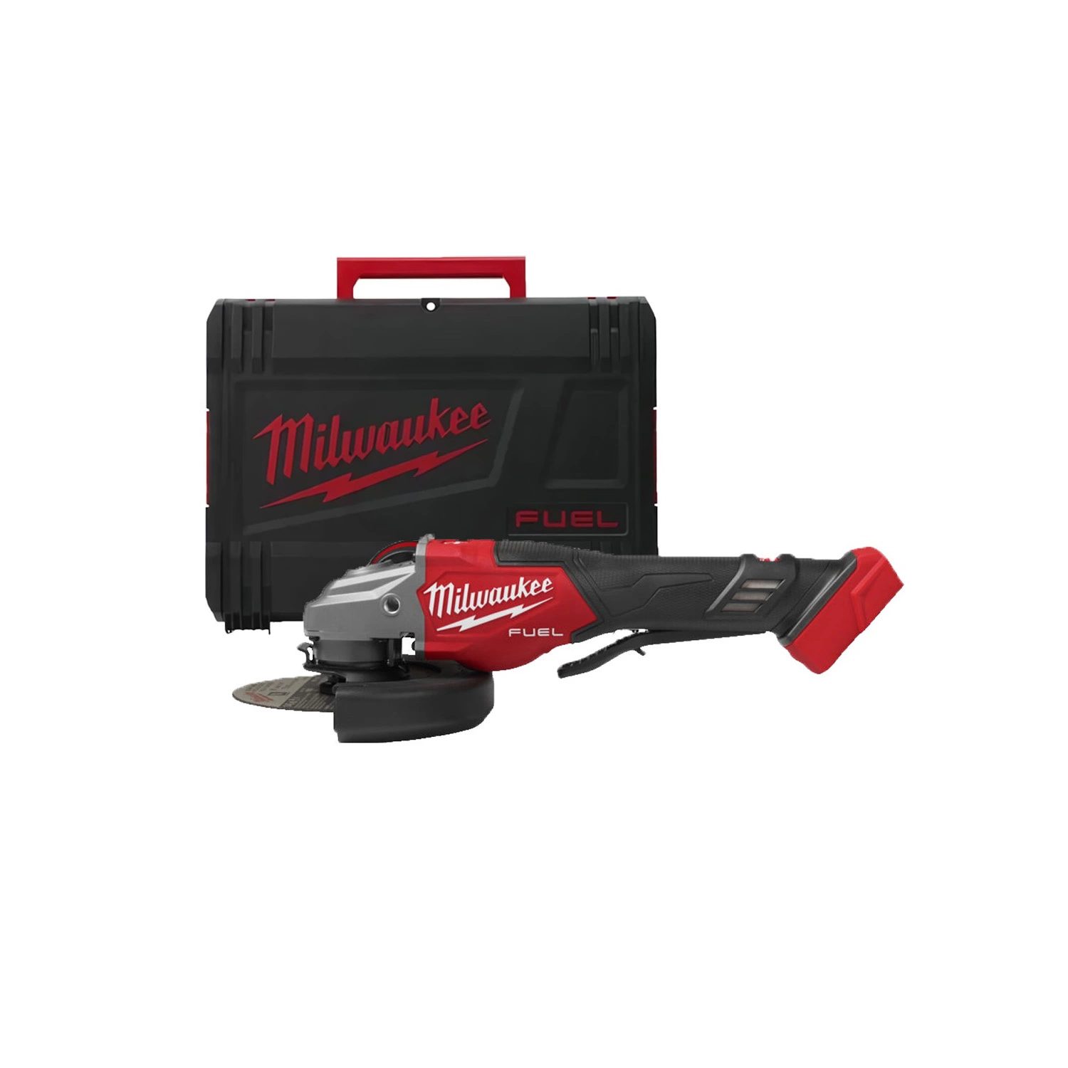 Milwaukee M18 FHSAG125XPDB2-0X 18V Li-ion batterie Meuleuse d'angle corps dans HD Box - 125mm - Haute performance-image