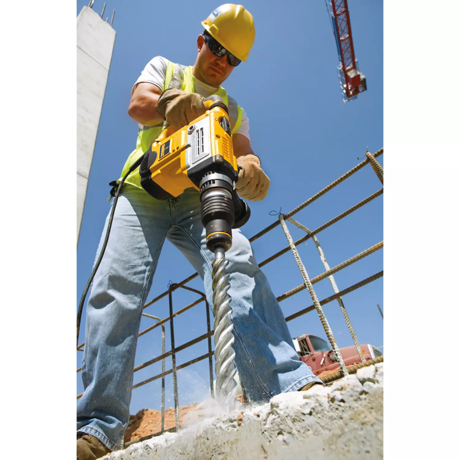 DeWALT DT9448 EXTREME SDS-Max Hamerboor - 4 snijvlakken - 45 x 450 x 570mm-image