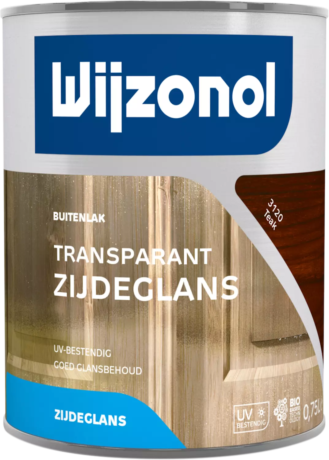 Wijzonol Transparant Zijdeglanslak - 3120 Teak - 0,75L