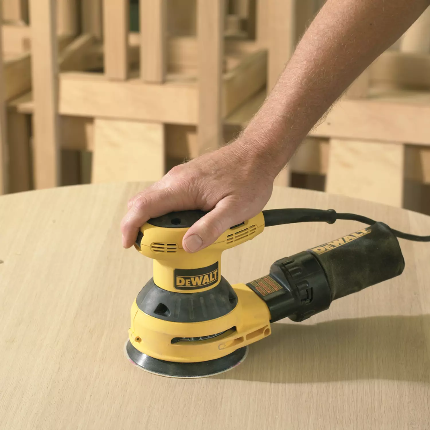 Dewalt DT3103 Disque de ponçage - K80 - 125 mm (10e)-image