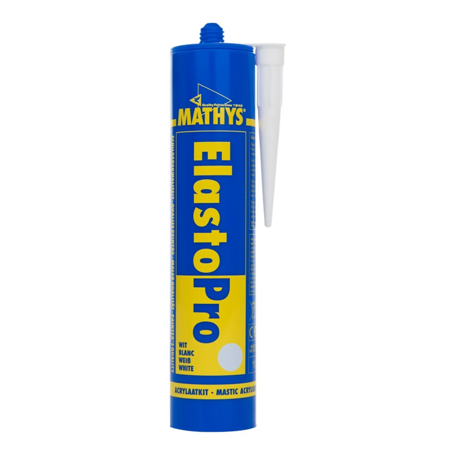 Mathys Acrylaatkit Elastopro Wit Koker - 310ml-image