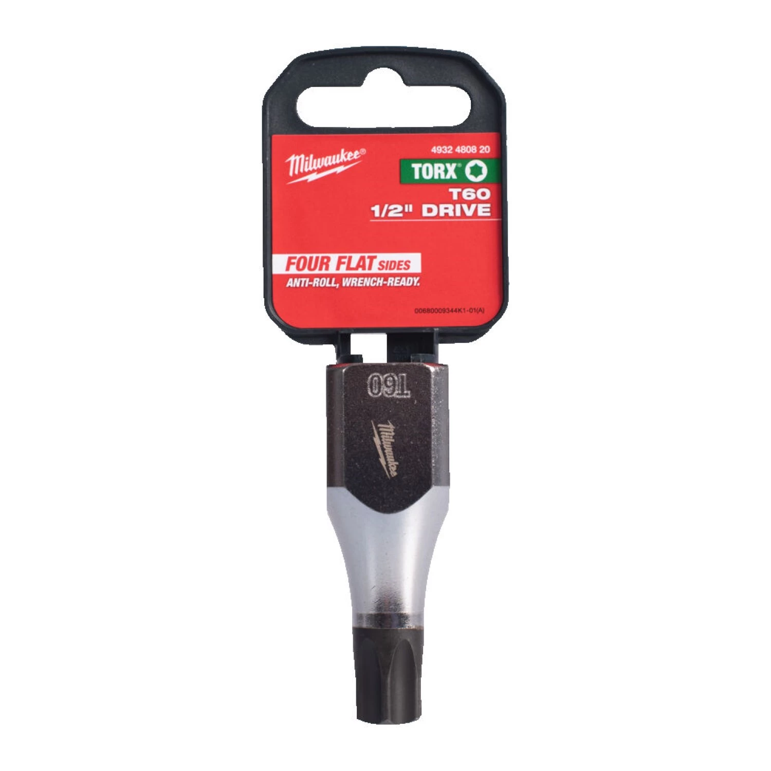 Milwaukee 4932480820 Dop - 1/2" FOUR FLAT™ - Torx 60-image
