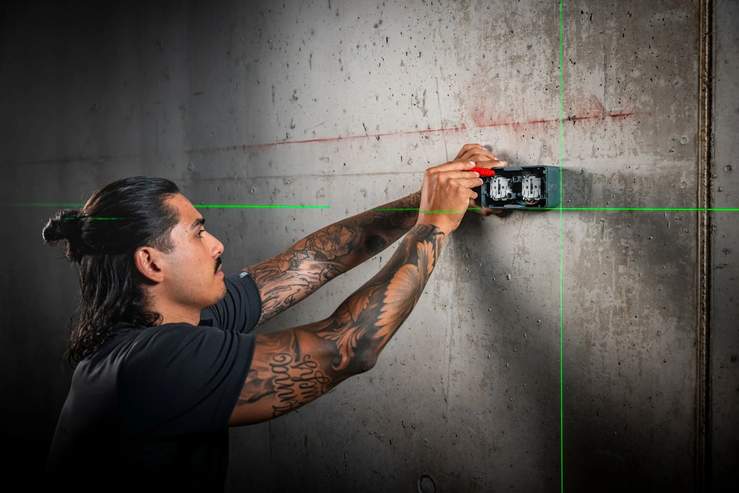 Sola X2 Green PROFESSIONAL ligne laser croisée en sac - vert - 30m - 2 lignes - IP54-image