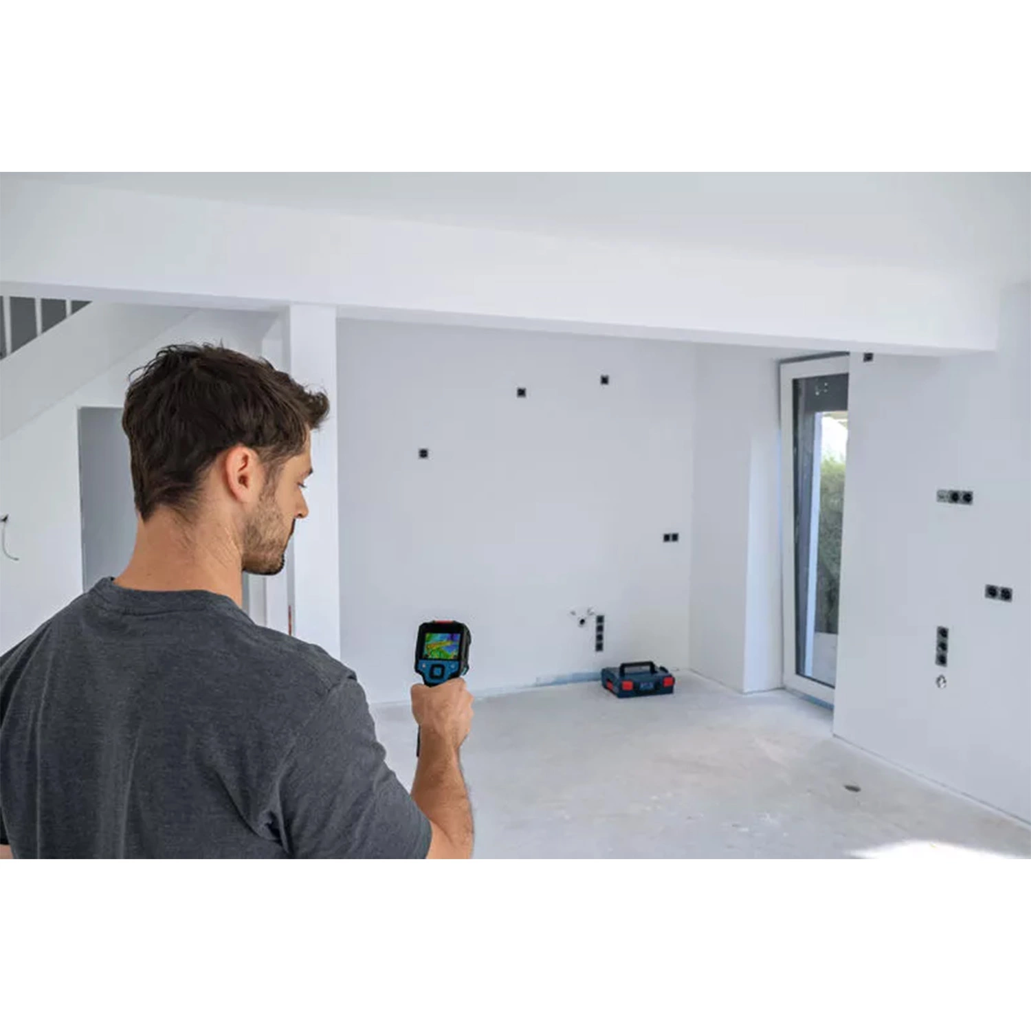 Bosch GTC 12V-450-13 4x 1,5V Caméra thermique dans un sac -20 °C à 50 °C - 256 x 1920px - IP54-image
