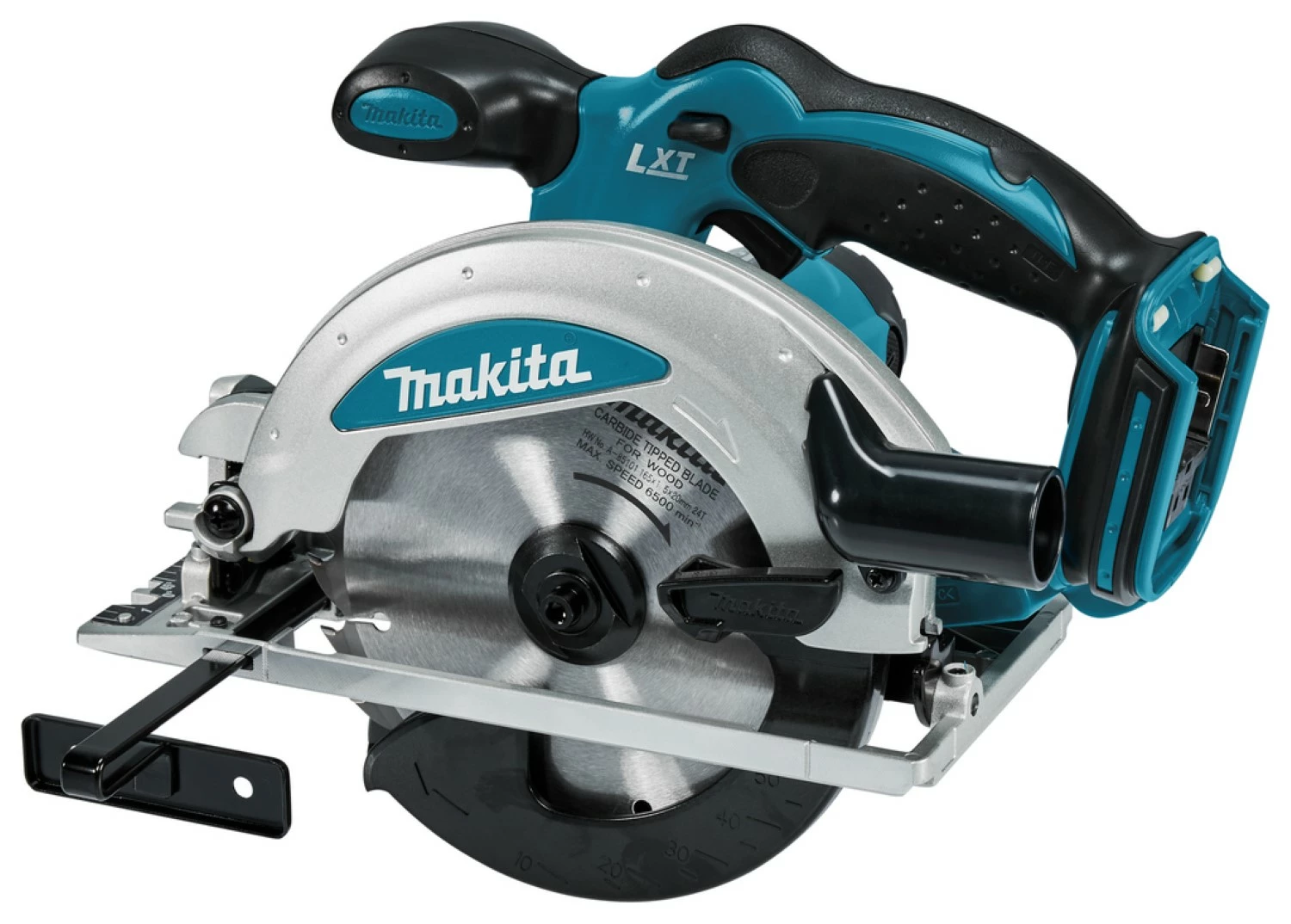 Makita DSS610RTJ Scie circulaire sans-fil - 18V Li-ion - 2 batteries 5,0 ah - MAKPAC - 165 mm-image