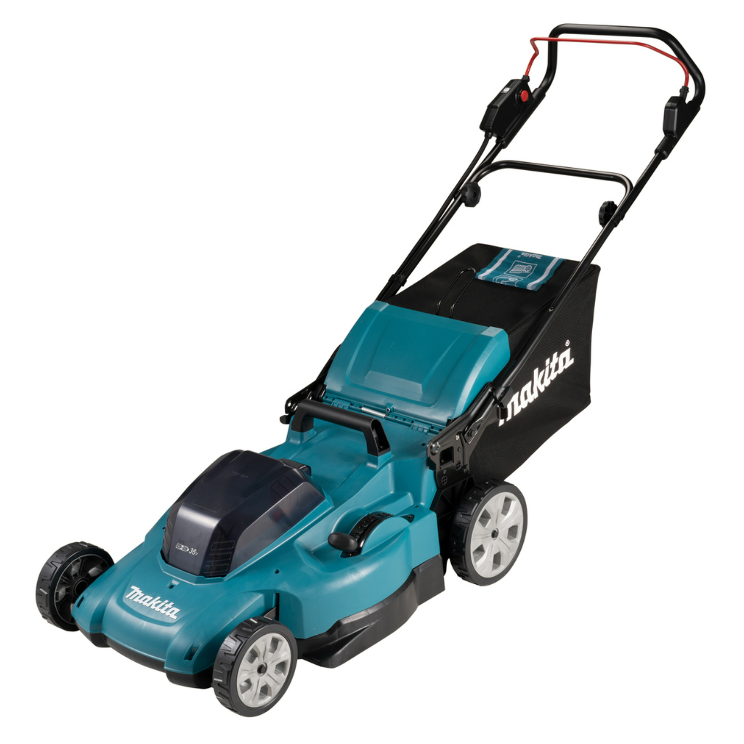 Makita DLM538Z (2X18V) Li-Ion Accu Grasmaaier body - 53cm - 70L - 1000 m²-image