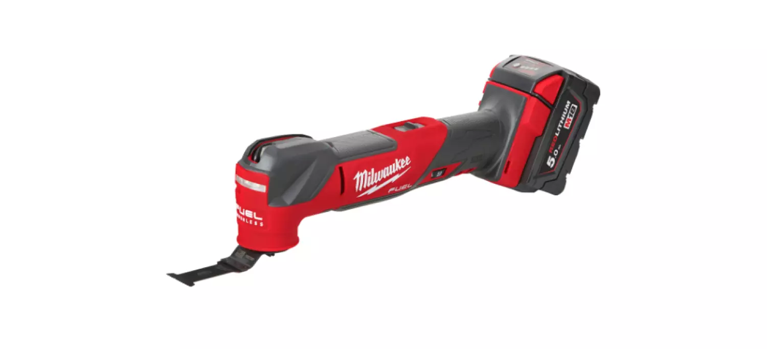 Milwaukee M18 FMT-0X 18V Li-ion Accu multitool body + 8 delige accessoireset in HD Box-image