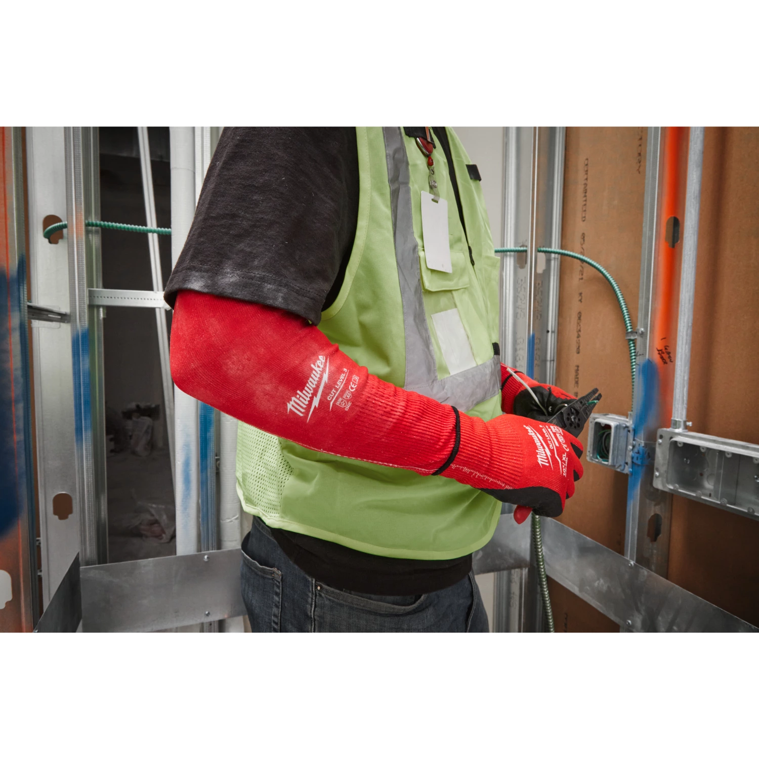 Milwaukee Cut C Sleeves - 45 cm - 1 paire-image