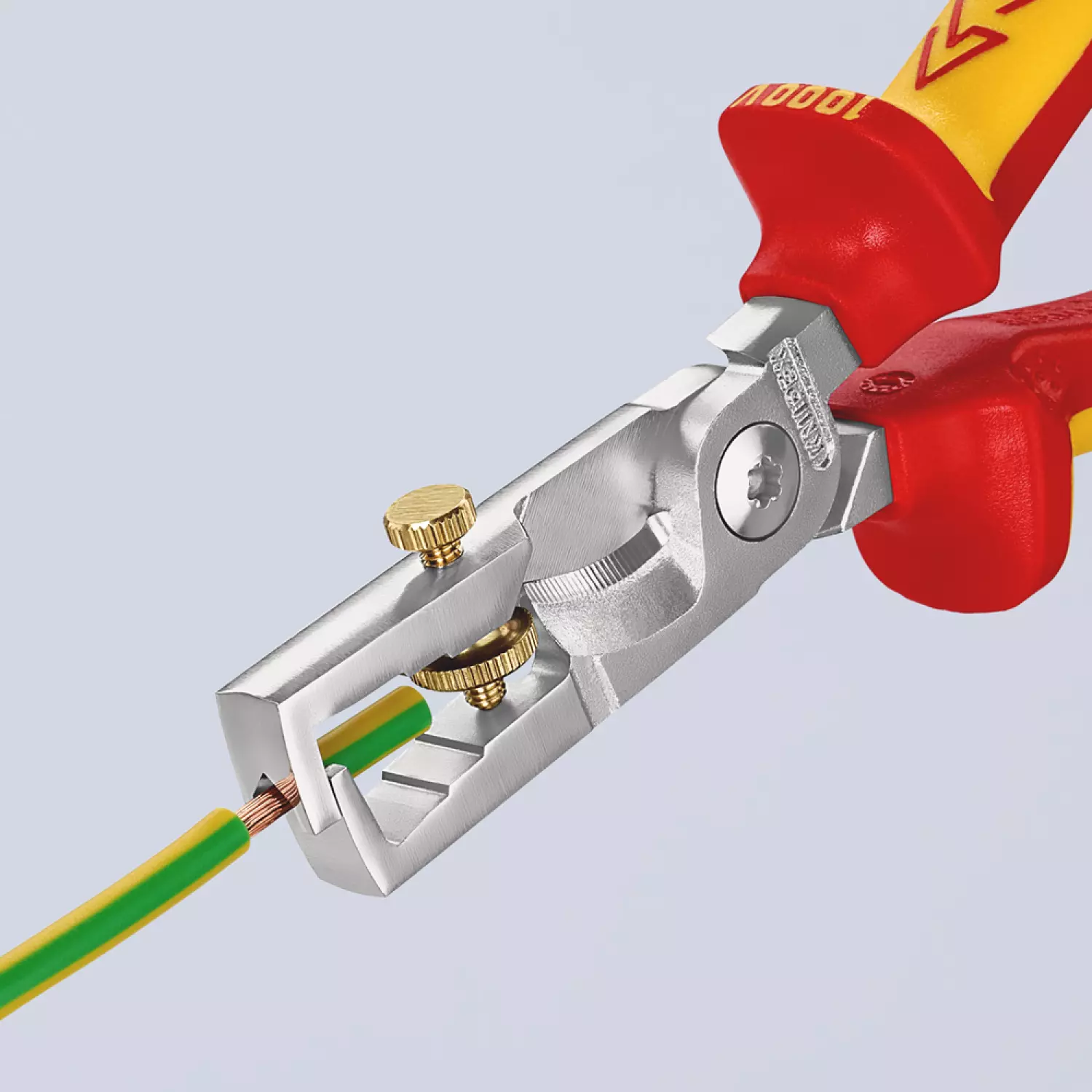 Knipex 13 66 180 StriX VDE Afstriptang met kabelschaar - 180mm-image