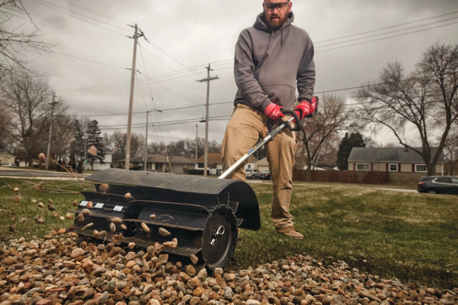 Milwaukee M18 FOPH-RBA Quik-Lok - Autres outils de jardinage - 58cm-image