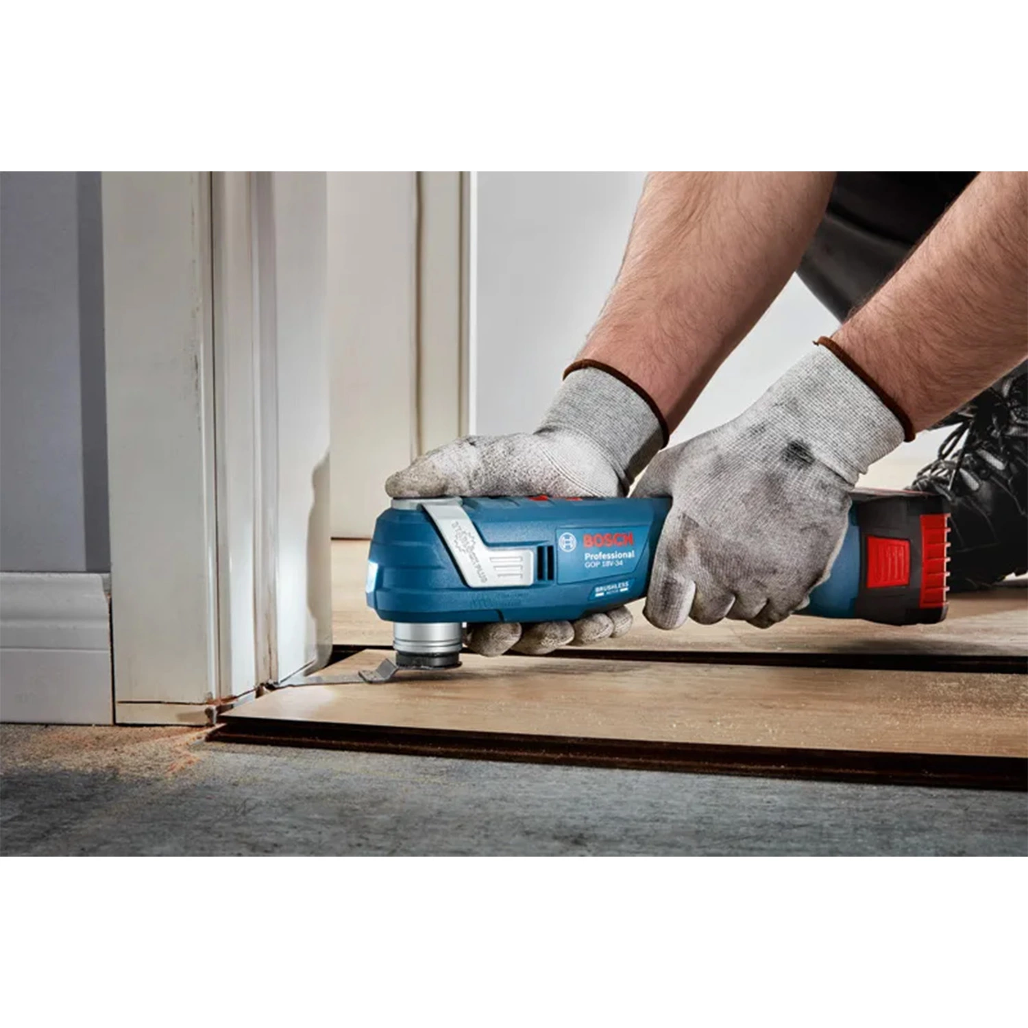 Bosch GOP 18V-34 18V Accu Multitool Body incl. accessoireset in L-Boxx-image