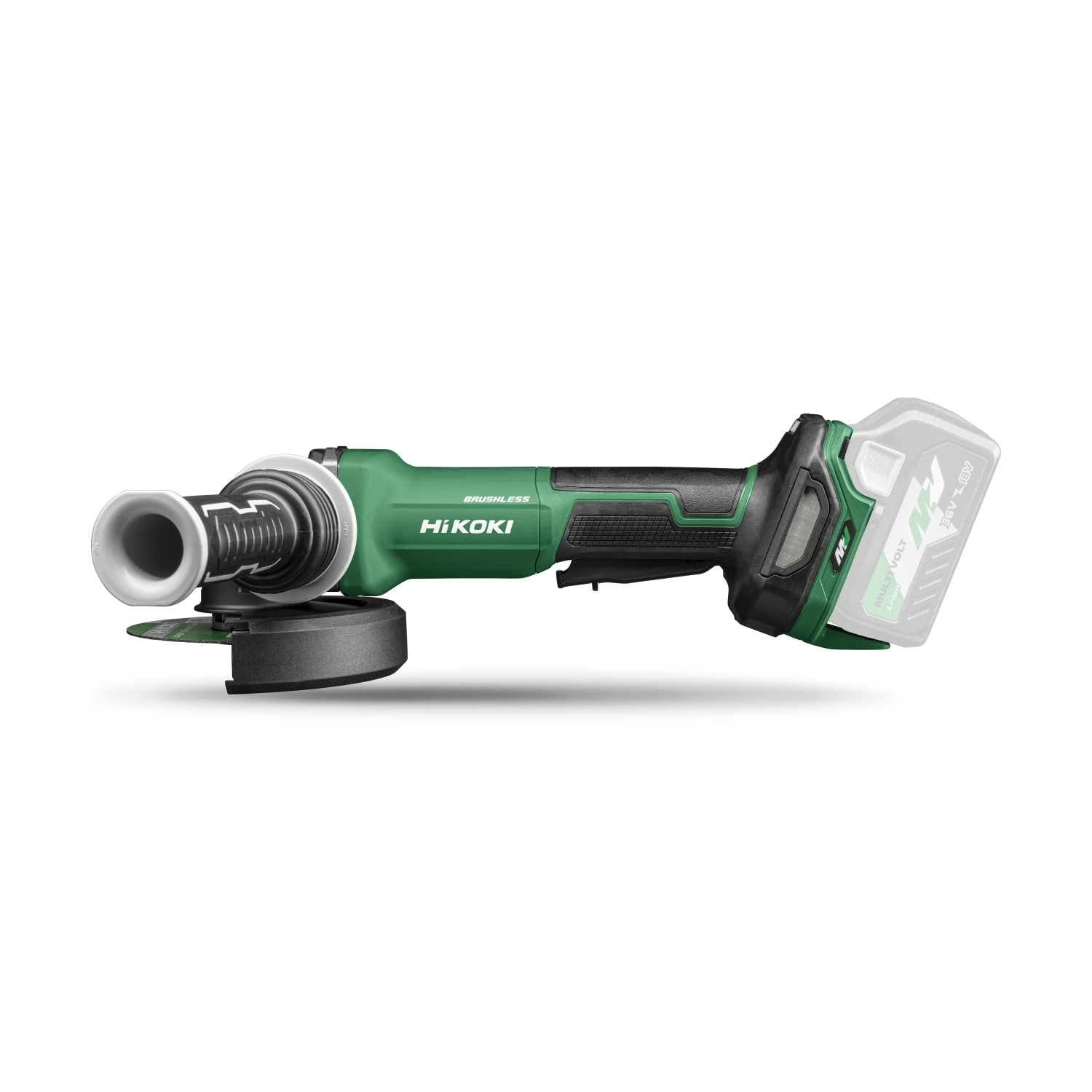 HiKOKI G1813DFW2Z Meuleuse d&#039;angle Machine seul en HSC 18V Batterie 125mm-image
