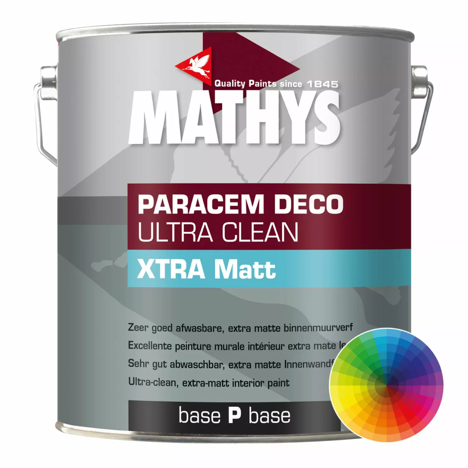 Mathys Paracem Deco Ultra Clean Xtra Mat - op kleur gemengd - 10L-image