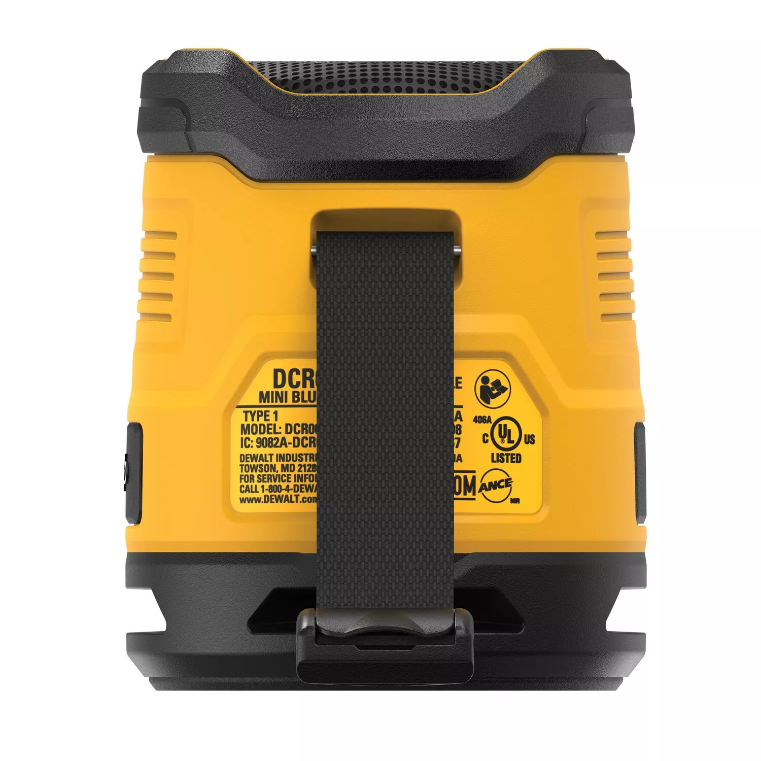DeWALT DCR009-XJ Haut-parleur Bluetooth USB-C - IP67-image