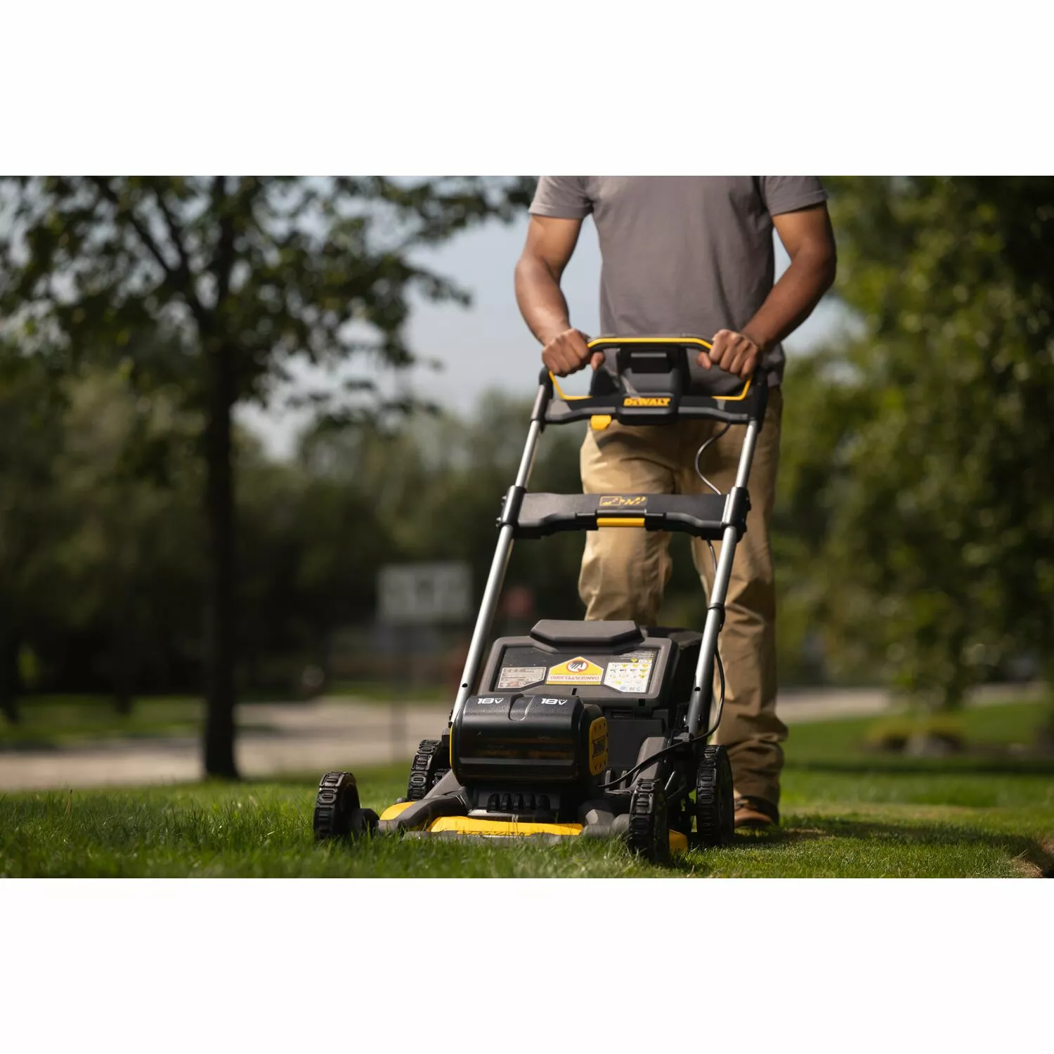 DeWALT DCMWP134N 18V XR Li-Ion Accu Grasmaaier body - Koolborstelloos - 48cm-image