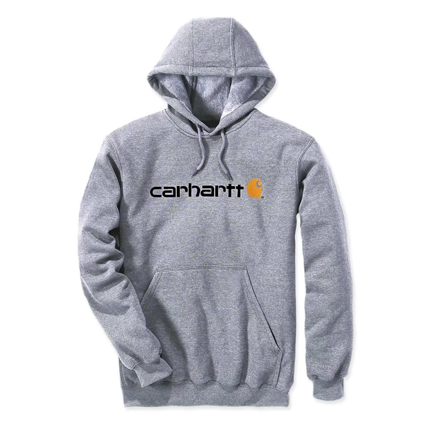 Carhartt 100074 Signature Logo Sweatshirt - Original Fit - Heather Grey - S-image