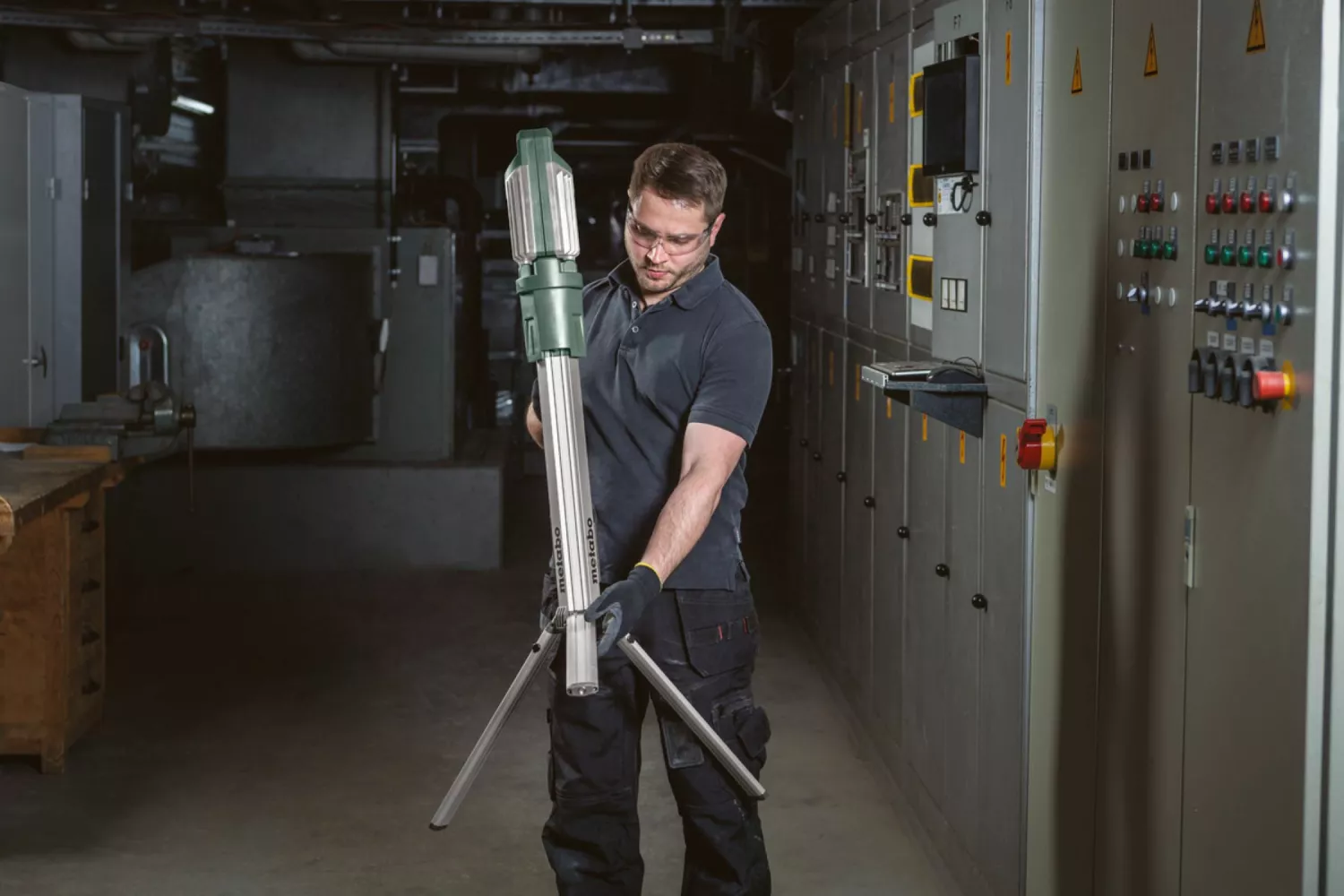 Metabo BSA 18 LED 5000 DUO-S 18V LiHD accu LED bouwlamp body - 5000Lm-image