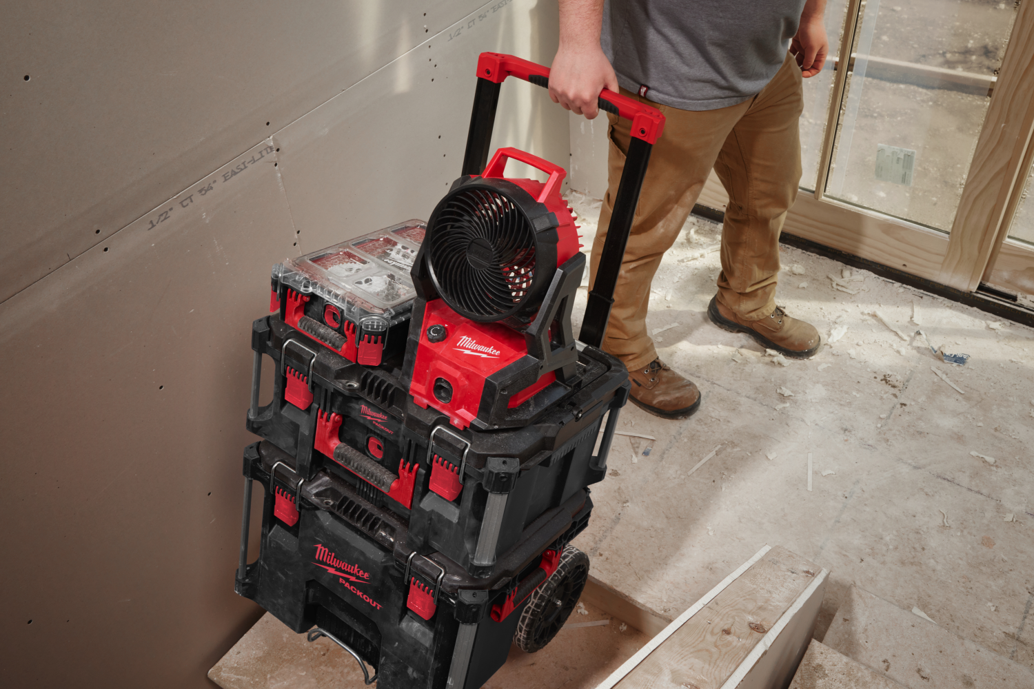 Milwaukee M18 AFG2-0 18V Li-ion accu ventilator-image