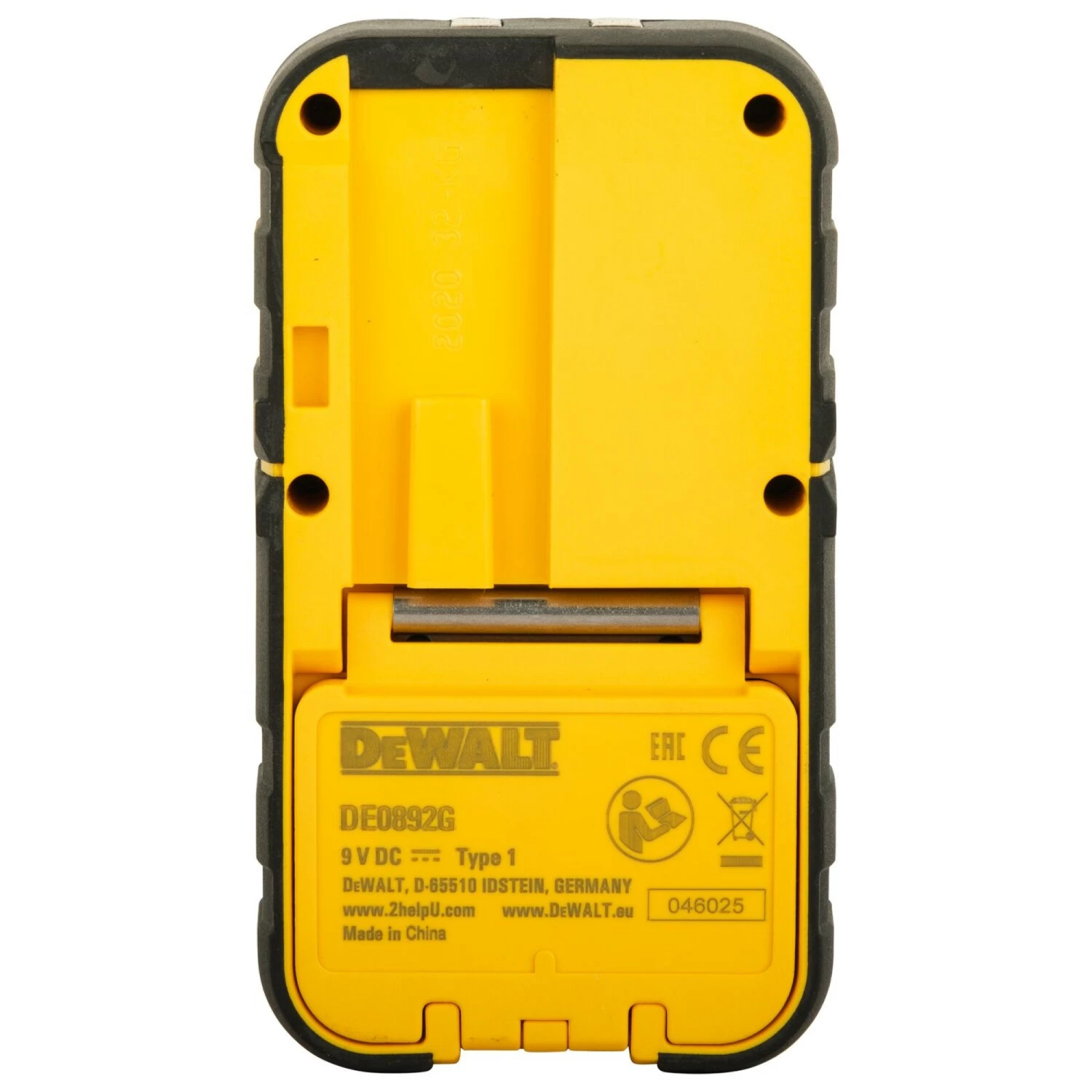 DeWALT DE0892G récepteur numérique pour DCE088D1G et DCE089D1G - 50 m - laser vert-image