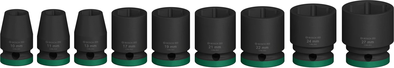 Bosch 2608003038 9-delig Pro imact doppenset in etui - 1/2''-image