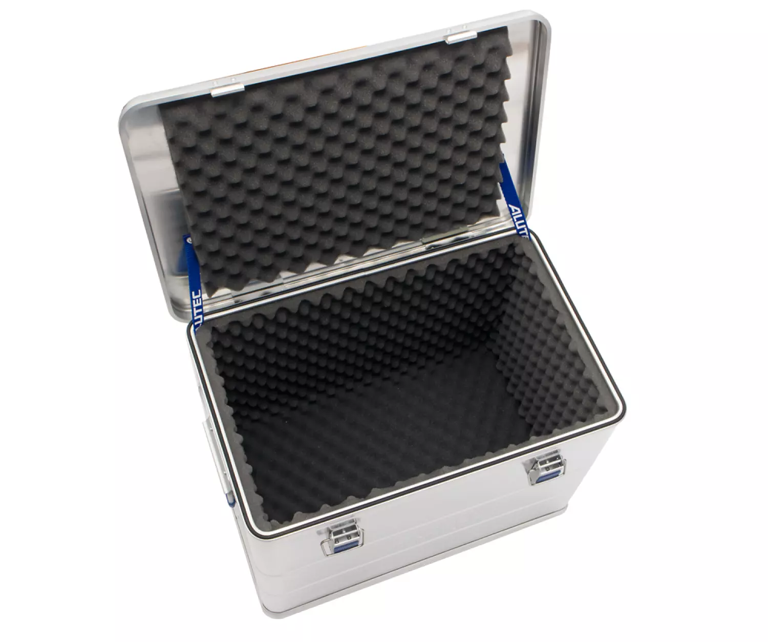 Alutec ALU12073S Boîte en aluminium avec mousse de prélèvement - 38,5 x 58 x 39,8 cm-image