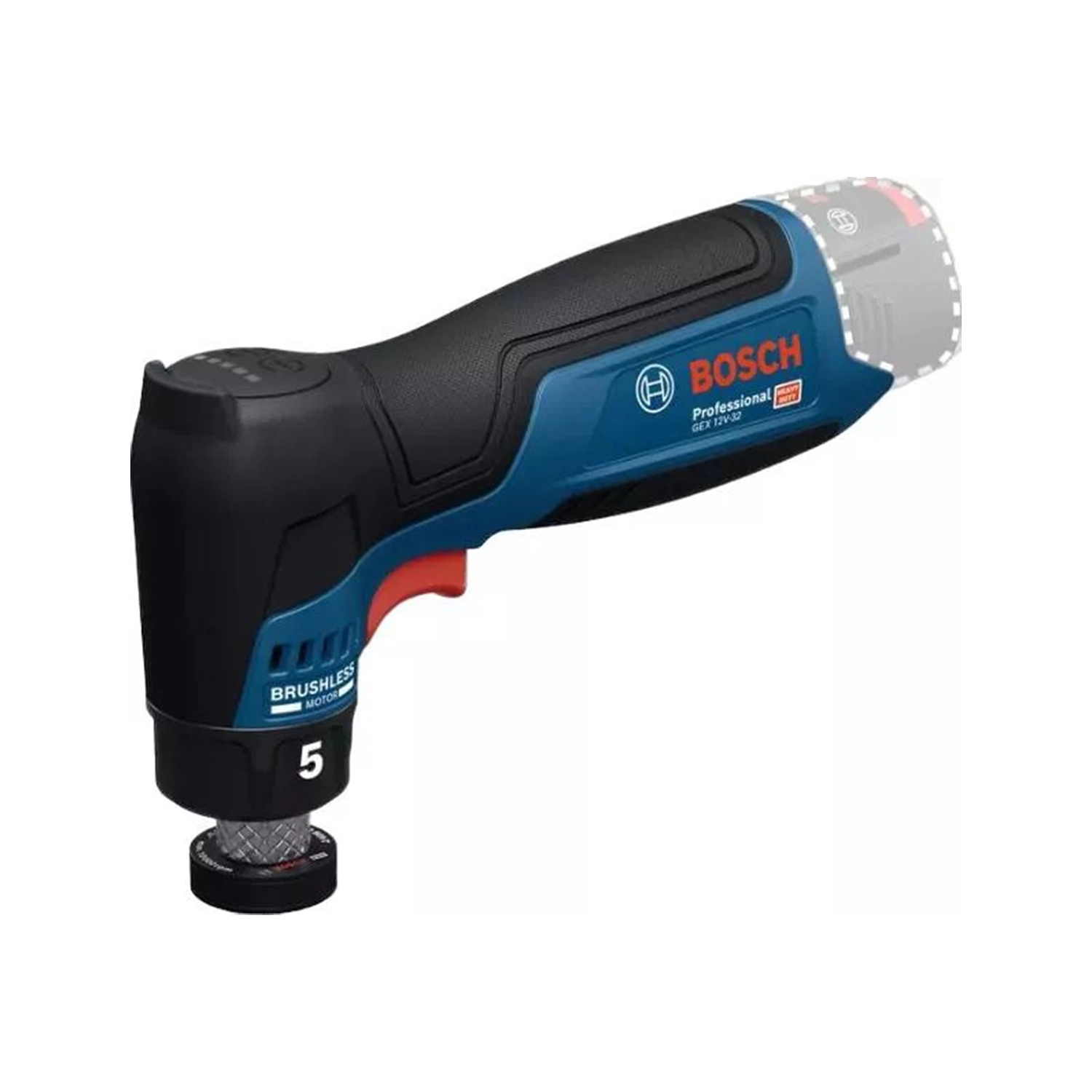Bosch GEX 12V-32 ponceuse excentrique sans fil 12 V - 5 mm - 32 mm-image