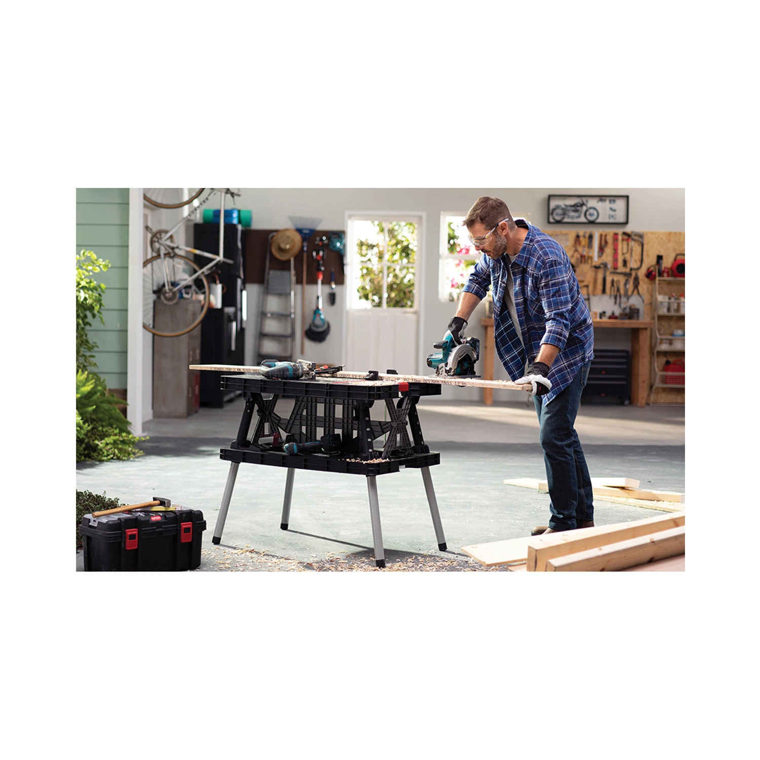 Keter 249137 Établi pliable - 453 kg-image