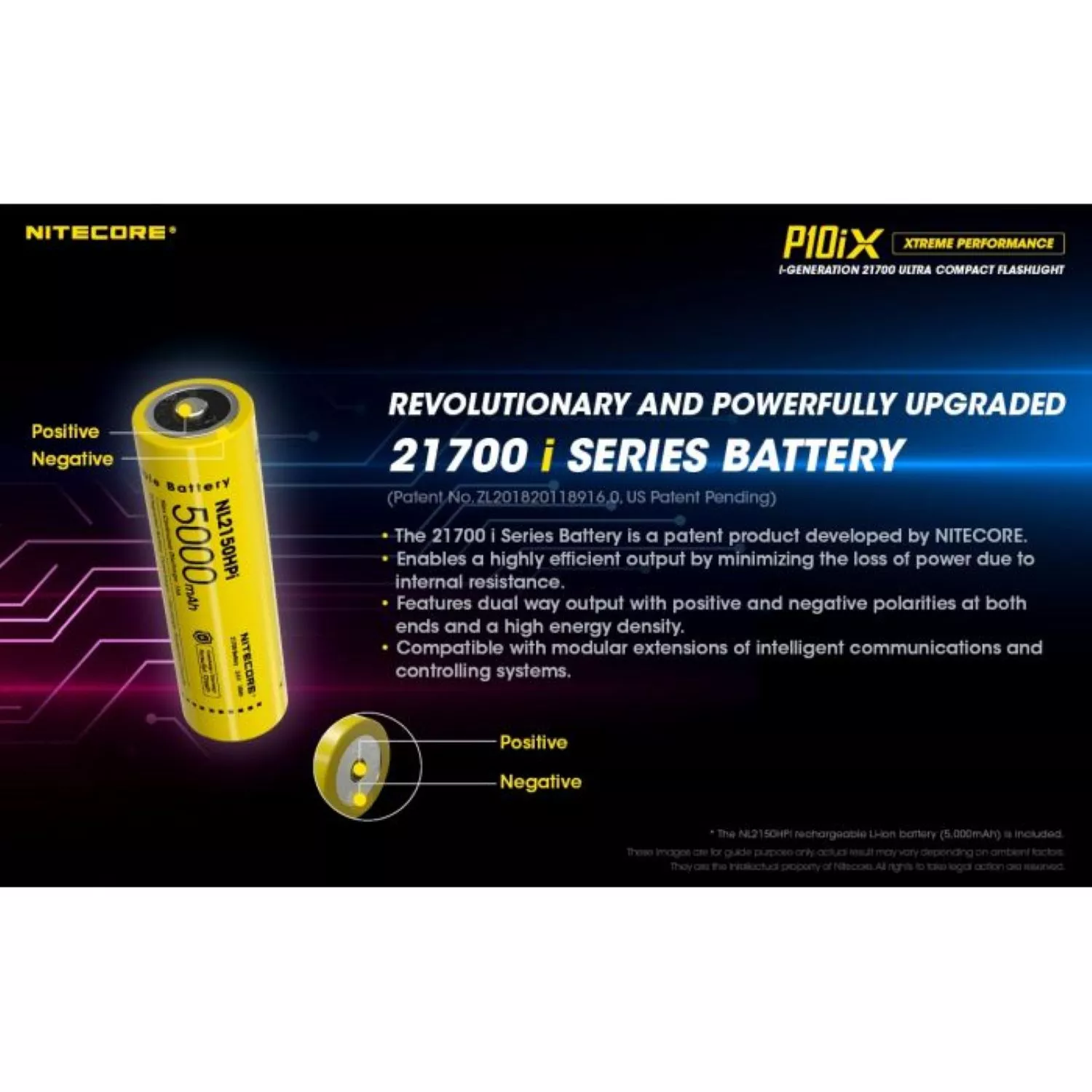 Nitecore P10ix Zaklamp - 4000Lm - oplaadbaar-image