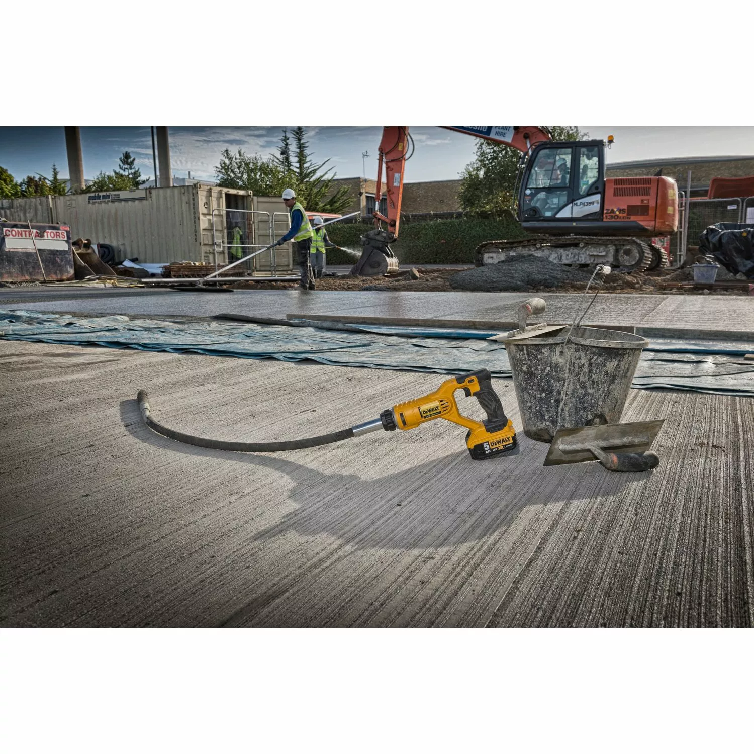 DeWALT DCE531N Vibreur à béton à batteries 18V Li-Ion (machine seule)-image