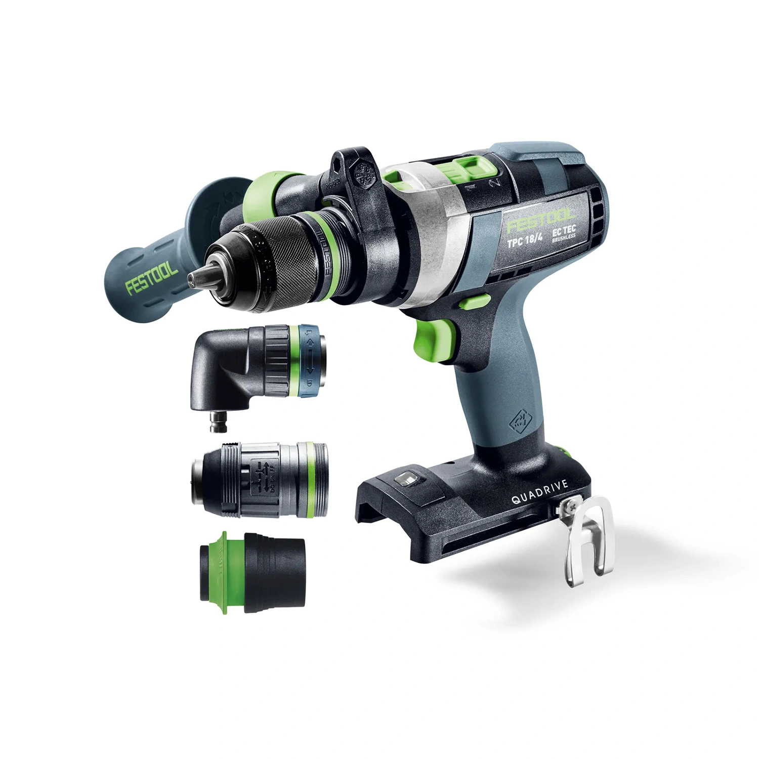 Festool TPC 18 Basic-Set/XL 18V accu klopboormachine in systainer