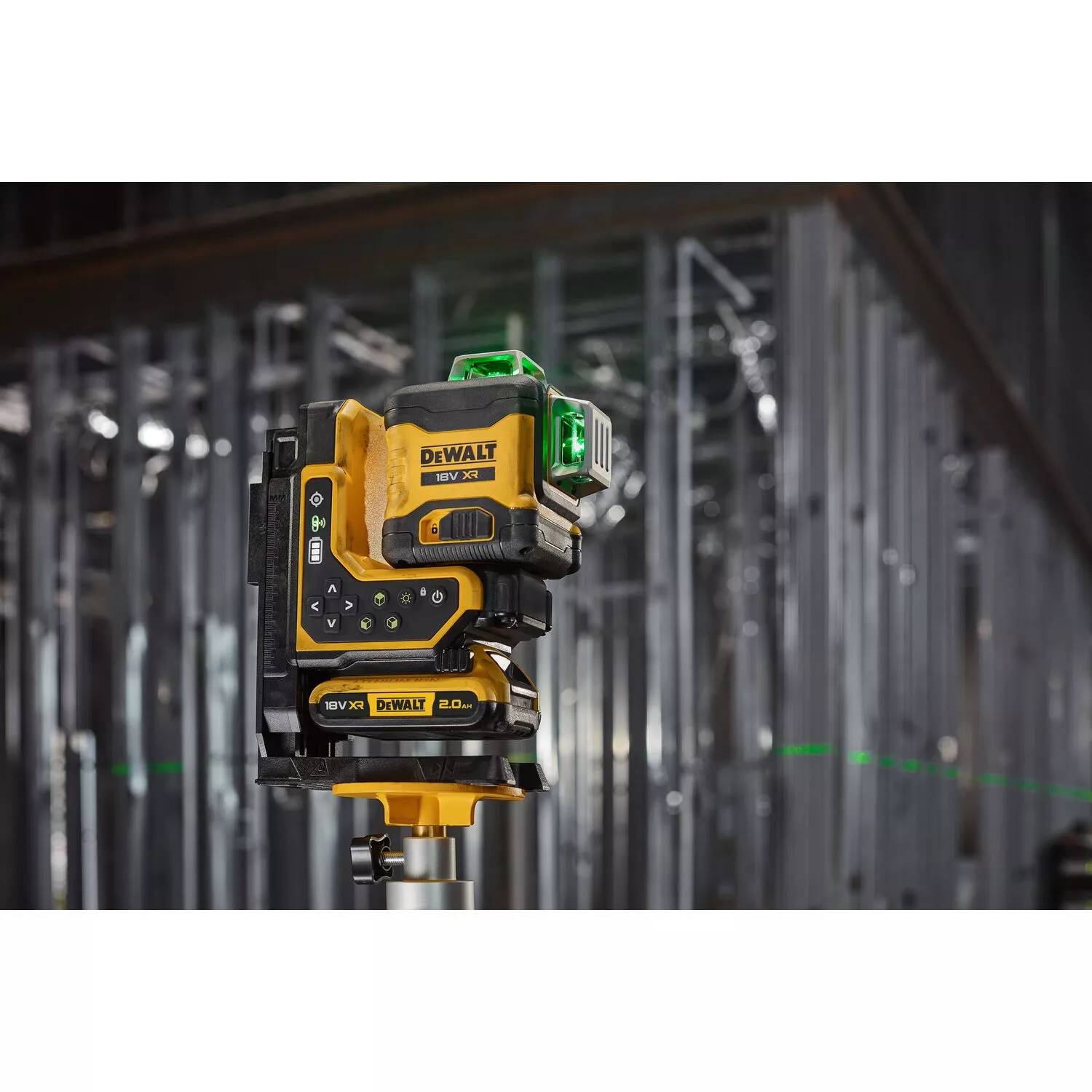 DeWALT Kruislijnlaser DCLE34035D in koffer - groen - 3 lijnen - 80m - IP54-image