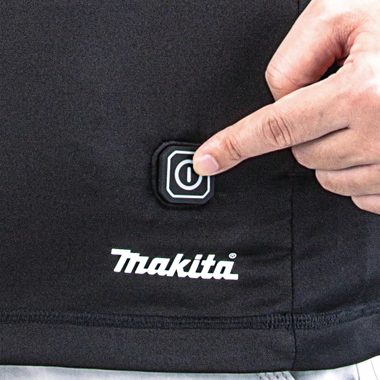 Makita DCX201B3XL 12V Li-Ion batterie maillot de corps chauffant avec fermeture éclair - XXXL-image