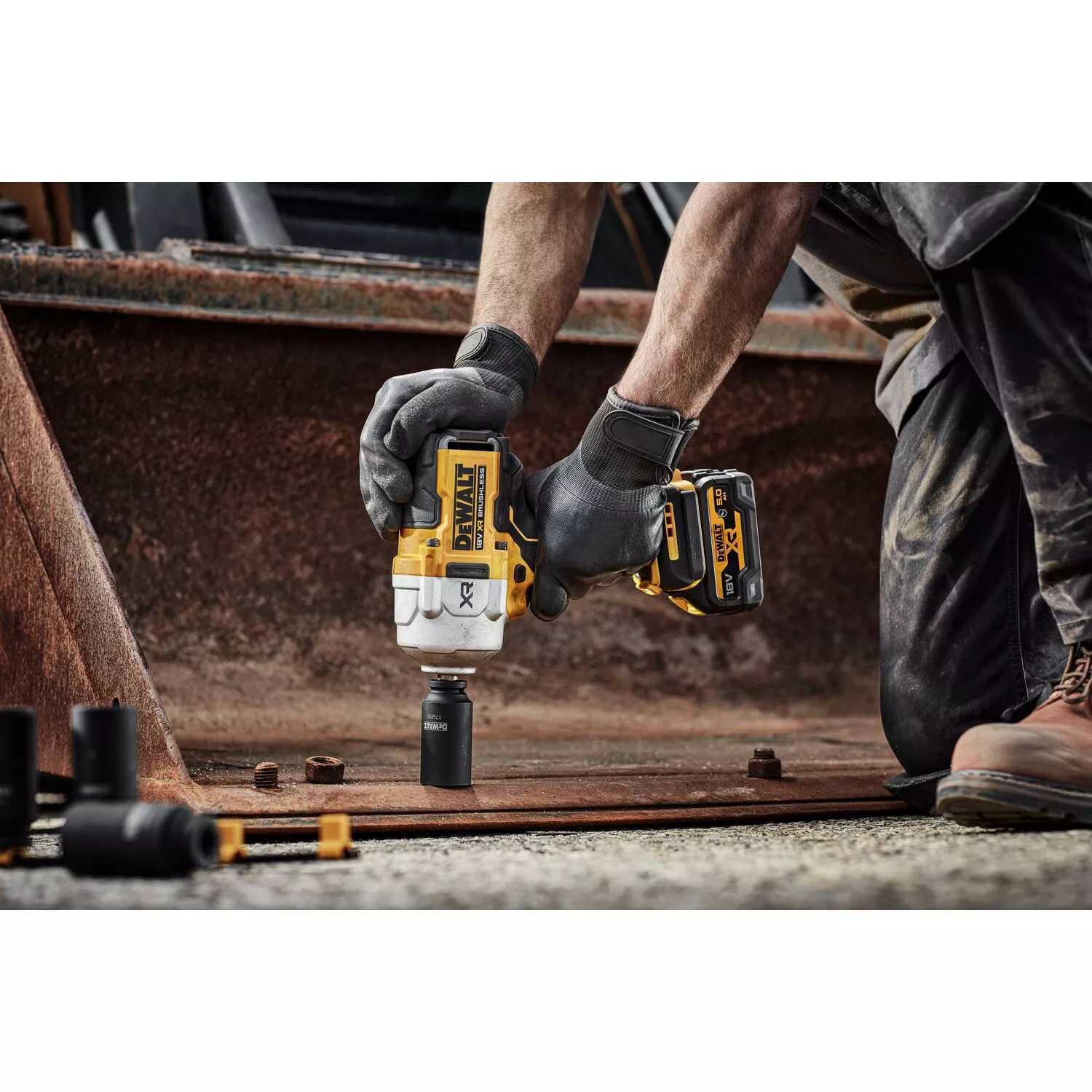 DeWALT DCF961N Corps de clé à chocs sans fil Li-ion XR 18 V - 1/2'' - Couple élevé - 1626 Nm - sans balais-image