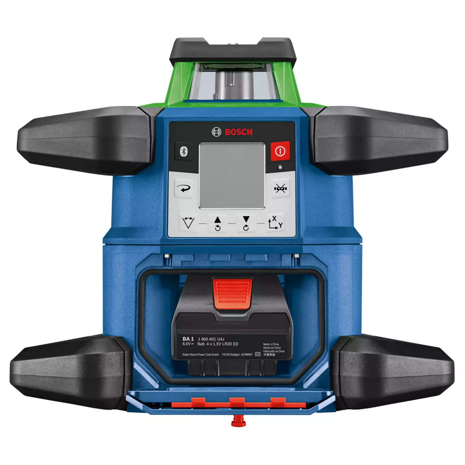 Bosch GRL 650 CHVG 18V Li-ion Rotatielaser set (1x 4.0Ah) in koffer + statief - groen