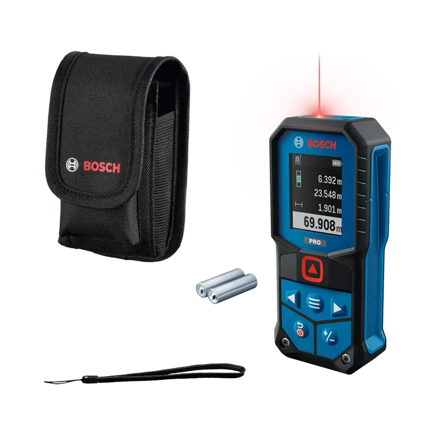 Bosch GLM70-32 Télémètre  dans un étui - 70 m - vert - IP65