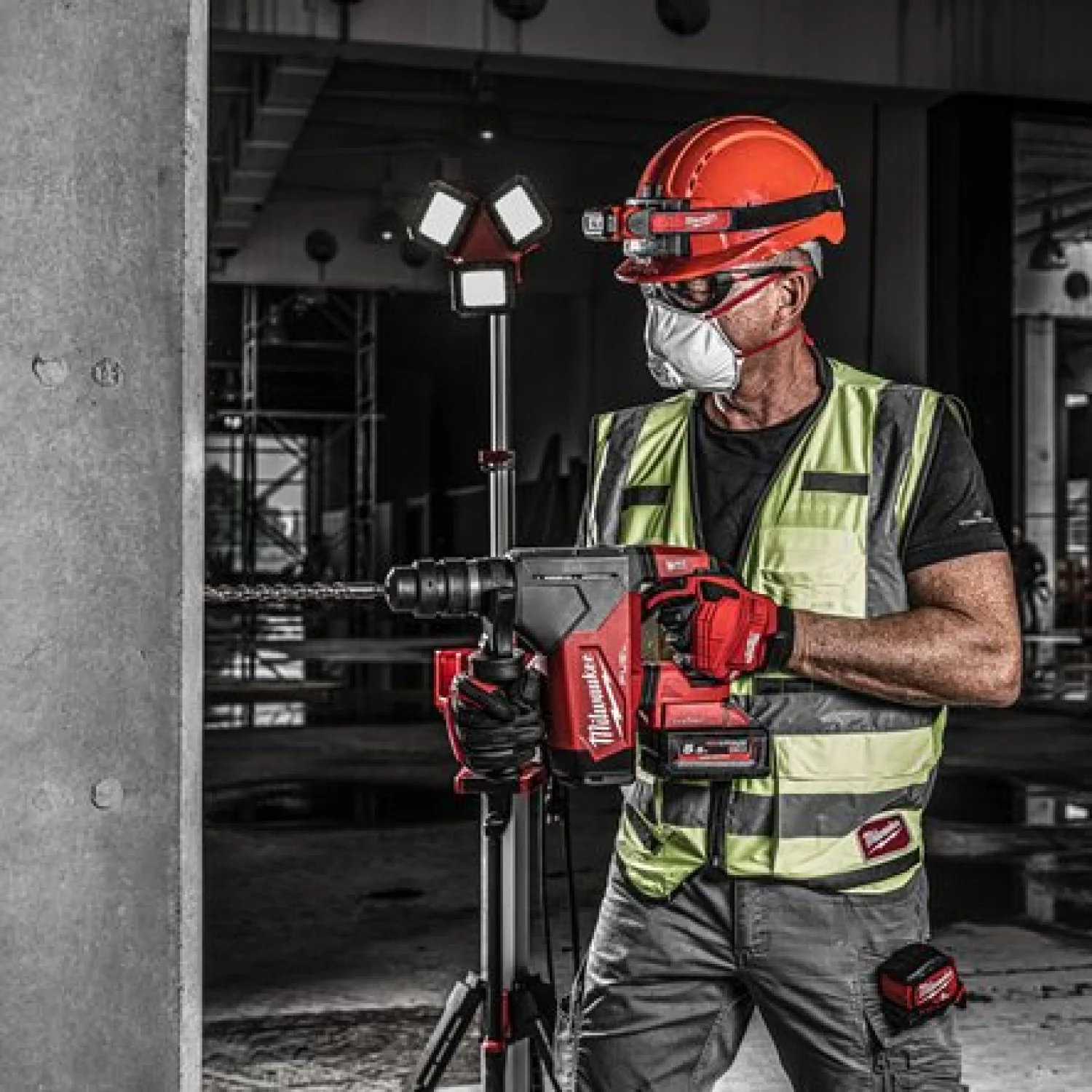 Milwaukee M18 ONEFHPX-0X 18 V Li-ion perforateur SDS-plus sans batterie en HD-Box