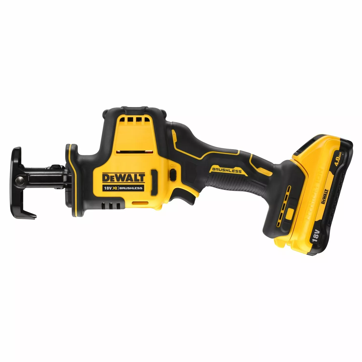 DeWALT DCS369M2 18V Li-ion XR accu reciprozaag set (2x 4.0Ah) in TSTAK - koolborstelloos-image