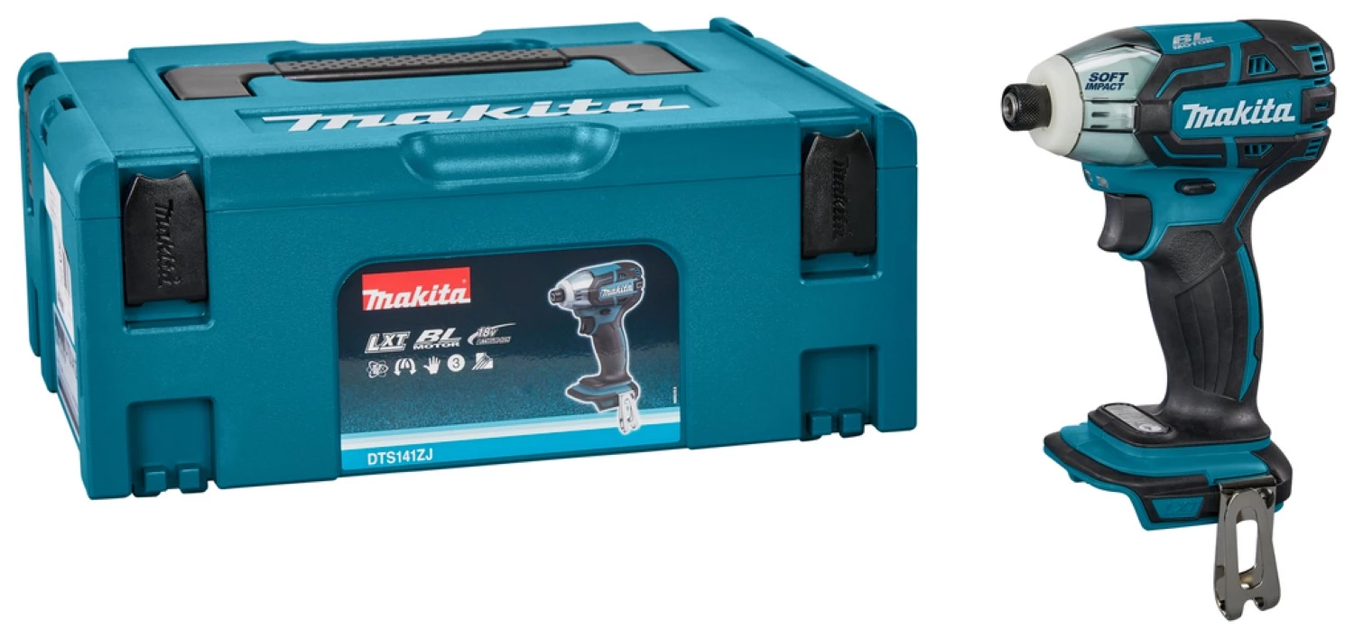 Visseuse à impulsions hydraulique sans-fil Makita DTS141ZJ - 18V Li-ion - MAKPAC - Brushless - Machine seule-image