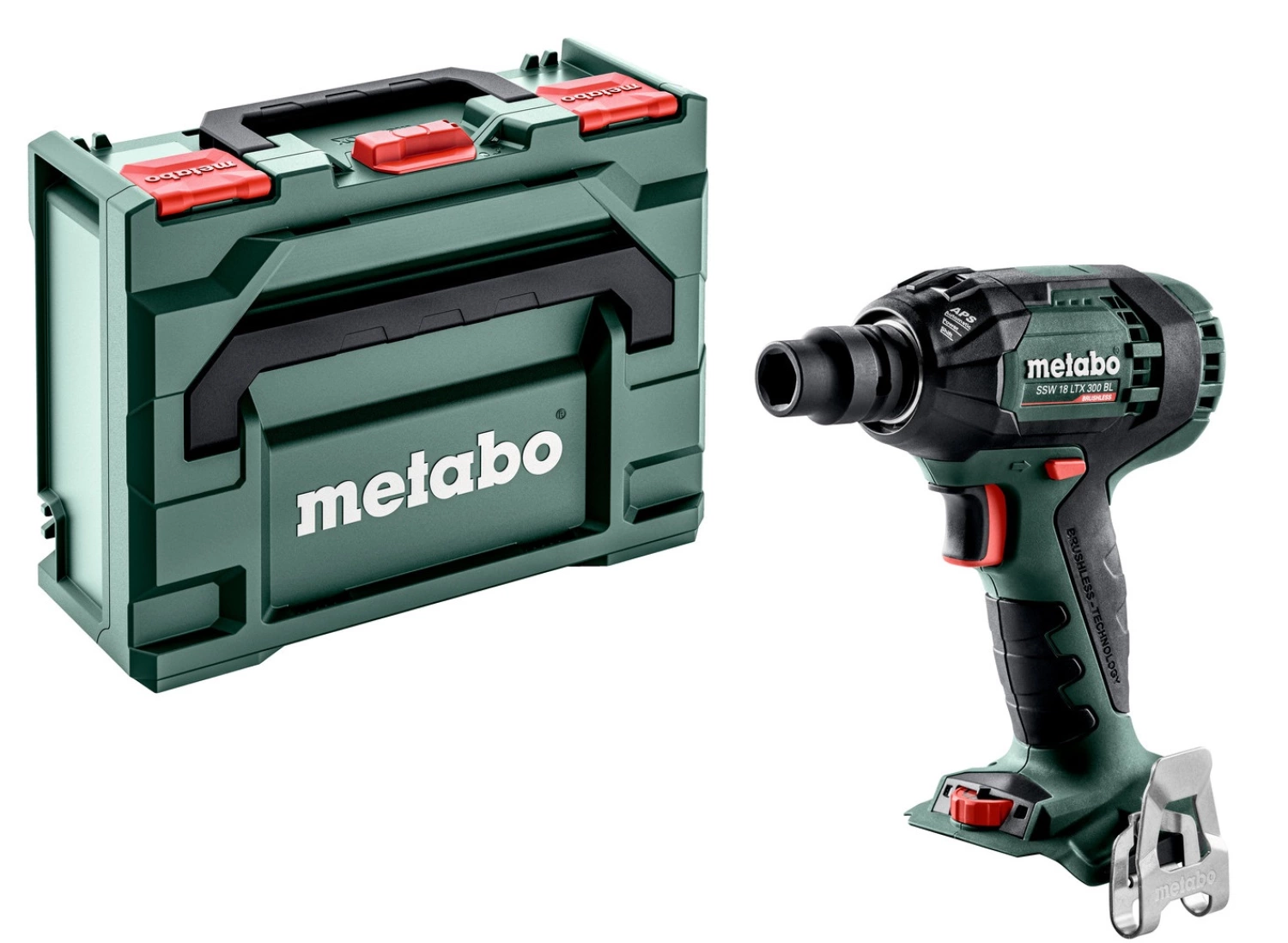 Metabo SSW 18 LTX 300 BL 18V Li-Ion Accu slagmoersleutel body in metaBOX - 300Nm - 1/2" - koolborstelloos-image