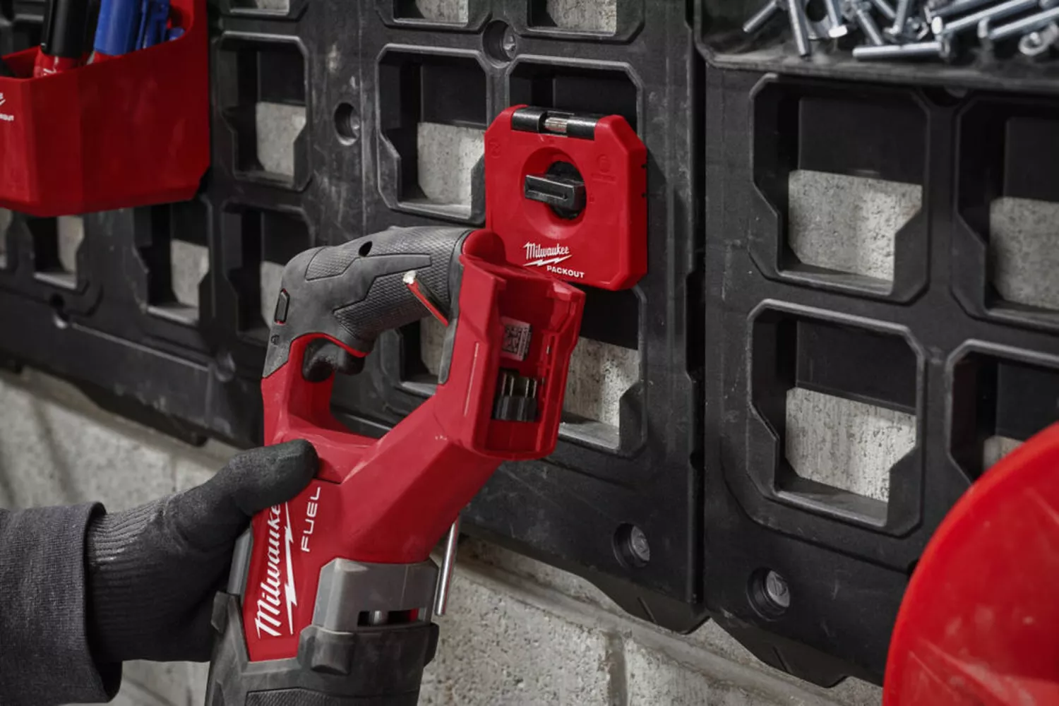 Milwaukee 4932493383 Packout enkele rechte haak-image