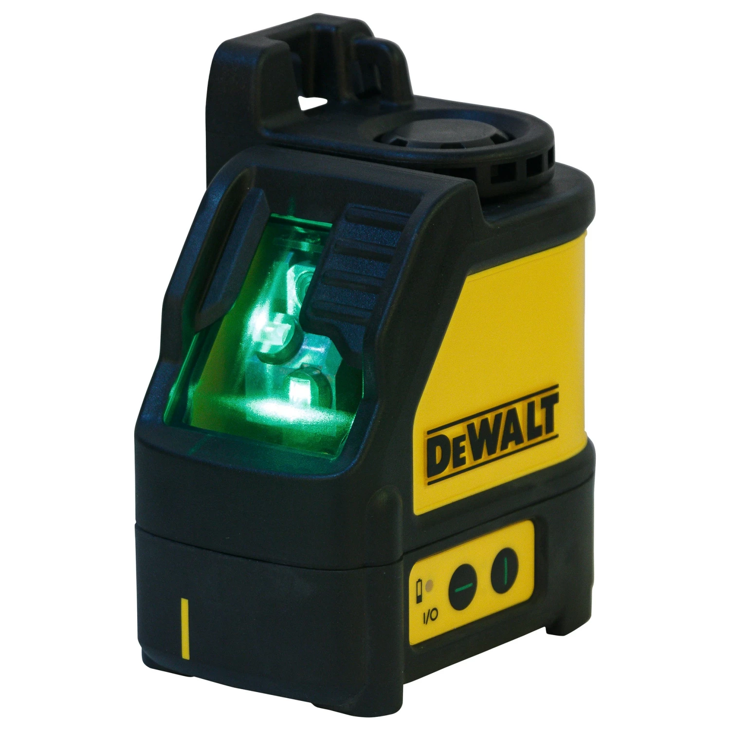 DeWALT DW088CG Laser à croix à nivellement automatique dans un coffret - 2 lignes - 15 m - Vert-image
