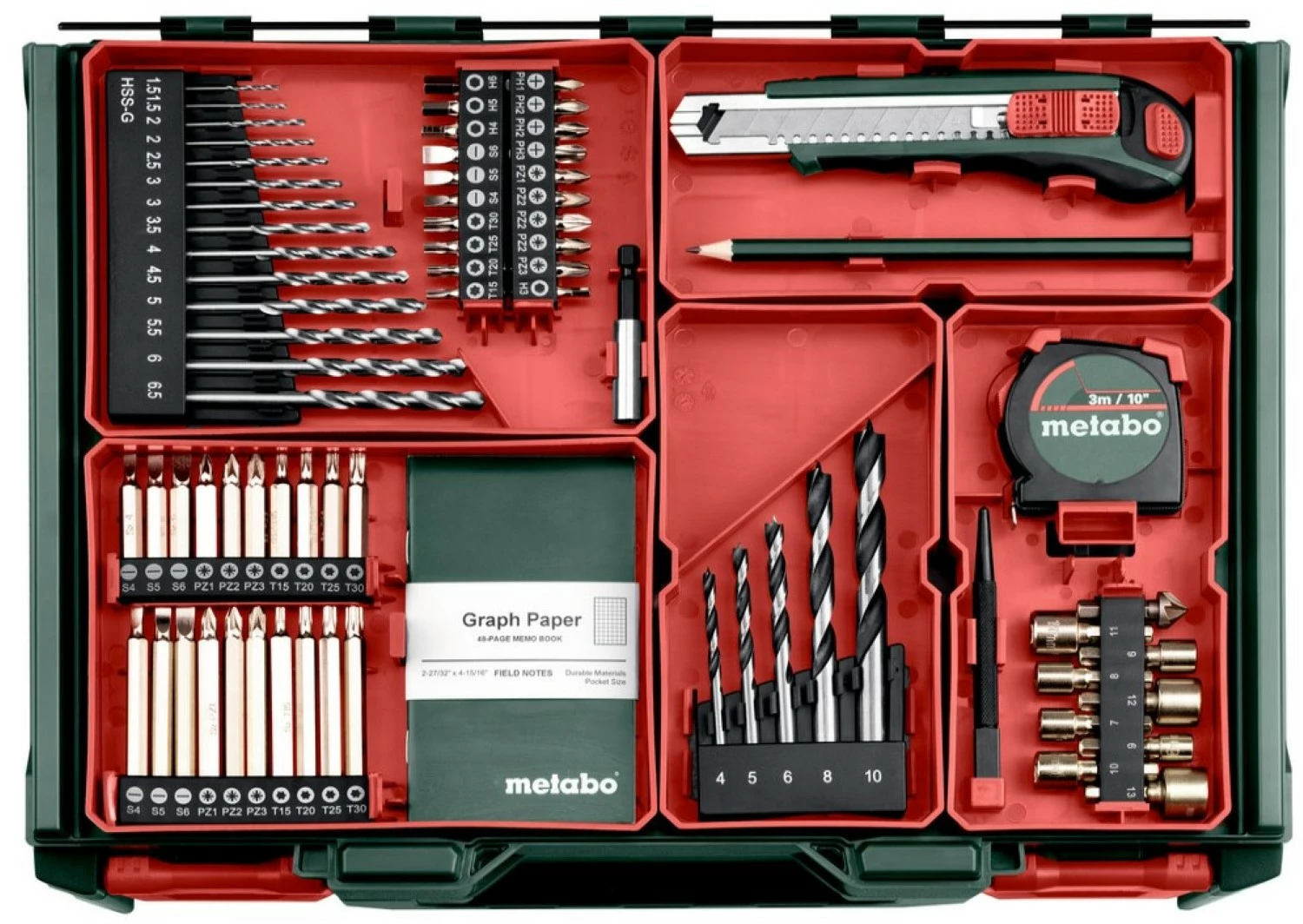 Metabo BS 18 L Set 18V Li-Ion accu boor-/schroefmachine set in koffer-image